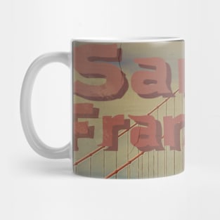 San Francisco Vintage Poster Mug